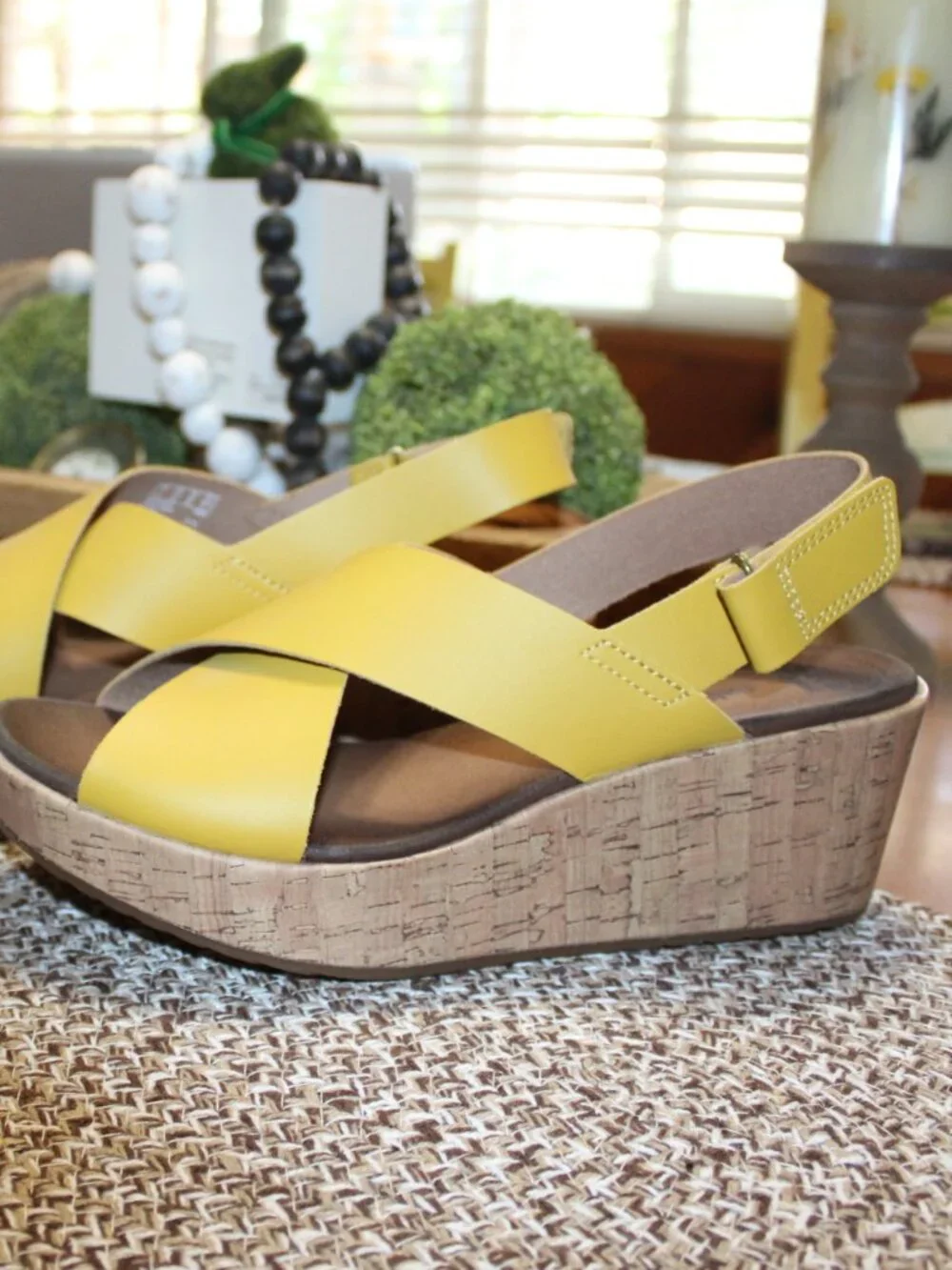 NWT CLARKS Stasha Hale Sandal Wedges 9 1/2 WIDE STUNNING! - Picture 9 of 16